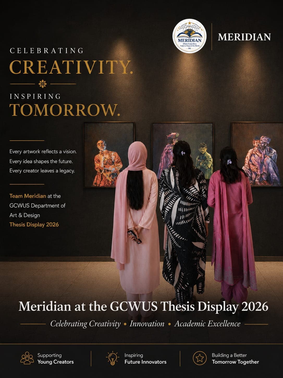 Meridian Crashes the Canvas: Inside GCWUS's Degree Show
