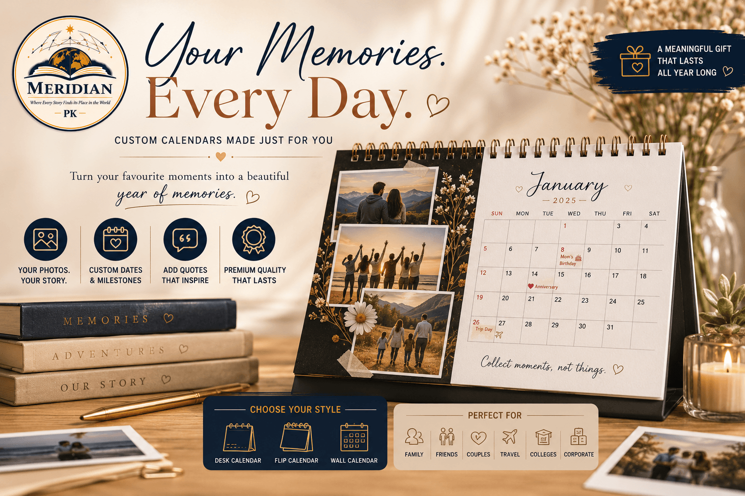 Premium Customized Calendars